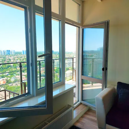 Apartman Luxury аркадия терасса вид на море генератор Odessza