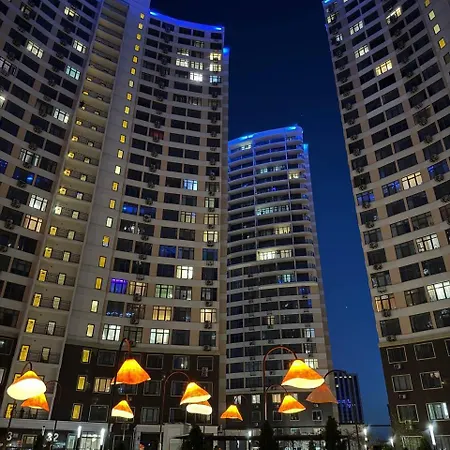 у моря с терассой в аркадии Apartment